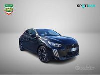Usata Peugeot 208 Allure 101 CV (74 kW) 2025 Nero Utilitaria