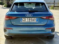 Usata Audi A3 Business 116 CV (85 kW) 2020 Blu/azzurro Berlina