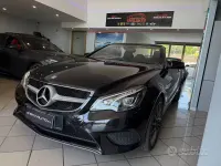 Usata Mercedes E220 Premium 170 CV (125 kW) 2014 Nero Cabrio