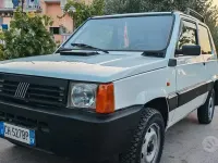 Usata Fiat Panda 4x4 54 CV (39 kW) 2003 Bianco Utilitaria