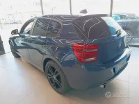 Usata BMW 118 M Sport 150 CV (110 kW) 2015 Blu Utilitaria