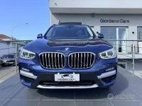 Usata BMW X3 Luxury Line 190 CV (139 kW) 2018 Blu SUV