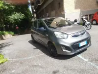 Usata Kia Picanto Style 65 CV (47 kW) 2011 Marrone Utilitaria