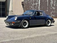 Usata Porsche 911 Carrera Cabriolet 231 CV (169 kW) 1987 Blu/azzurro Cabrio