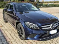 Begagnad Mercedes C180 Business 122 HK (89 kW) 2019 Blå Kombi