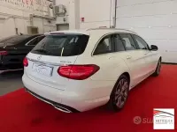Usata Mercedes C220 Premium 170 CV (125 kW) 2014 Bianco Station wagon