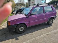 Usata Fiat Panda 1995 Rosso Utilitaria