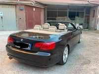 Usata BMW 320 Cabriolet 184 CV (135 kW) 2012 Nero Cabrio