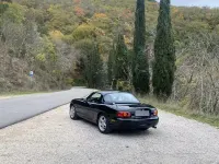 Usata Mazda MX5 110 CV (80 kW) 1998 Nero Cabrio