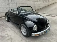 Usata VW Golf Cabriolet 101 CV (74 kW) 1996 Nero Cabrio