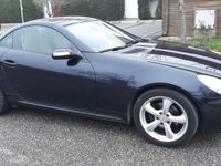 Usata Mercedes SLK200 163 CV (119 kW) 2006 Blu/azzurro Cabrio