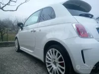 Usata Abarth 500 135 CV (99 kW) 2009 Bianco Utilitaria