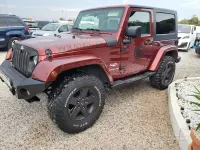 Usata Jeep Wrangler Sahara 177 CV (130 kW) 2009 Rosso SUV