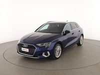Usata Audi A3 Advanced 110 CV (80 kW) 2023 Blu Berlina