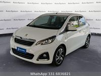 Usata Peugeot 108 Allure 69 CV (50 kW) 2018 Bianco Utilitaria