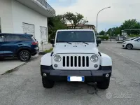 Usata Jeep Wrangler Sahara 200 CV (147 kW) 2014 Bianco SUV