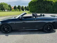 Usata BMW 218 M Sport 136 CV (100 kW) 2021 Nero Cabrio