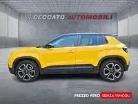 Usata Jeep Avenger EV 114 kW (156 CV) 2023 Giallo SUV