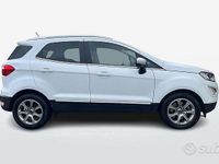 Usata Ford Ecosport Titanium S 100 CV (73 kW) 2019 Bianco SUV
