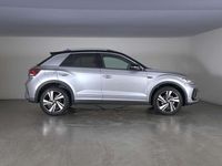 Usata VW T-Roc R-line 116 CV (85 kW) 2024 Pyrit silver metallizzato nero SUV