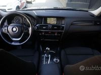Usata BMW X3 xLine 190 CV (139 kW) 2016 Nero SUV