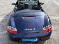 Usata Porsche 986 Boxster 252 CV (185 kW) 2001 Blu/azzurro Cabrio