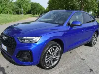 Usata Audi Q5 Sportback S-Line 299 CV (219 kW) 2021 Blu/azzurro SUV