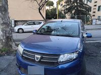 Usata Dacia Sandero 75 CV (55 kW) 2014 Blu Berlina