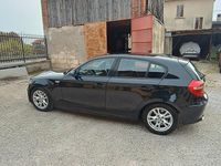 Usata BMW 120 177 CV (130 kW) 2007 Nero Utilitaria