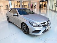 Usata Mercedes E250 Premium 204 CV (150 kW) 2014 Grigio Cabrio