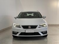 Usata Seat Leon ST Style 116 CV (85 kW) 2020 Bianco Station wagon