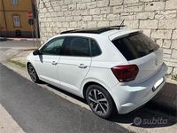 Usata VW Polo 95 CV (69 kW) 2018 Bianco Utilitaria