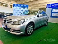 Usata Mercedes C220 Avantgarde 169 CV (124 kW) 2013 Grigio Berlina