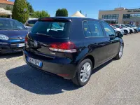 Usata VW Golf VI Highline 102 CV (75 kW) 2010 Nero Utilitaria