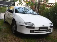 Usata Mazda 323F 144 CV (105 kW) 1997 Bianco Berlina