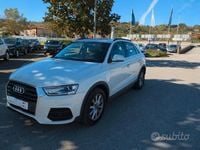 Usata Audi Q3 Business 150 CV (110 kW) 2018 Bianco ghiacciaio metallizzato SUV