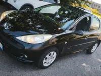 Usata Peugeot 206 60 CV (44 kW) 2009 Nero Berlina