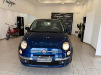 Usata Fiat 500 Lounge 69 CV (50 kW) 2009 Blu Cabrio