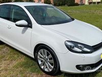 Usata VW Golf VI Highline 105 CV (77 kW) 2010 Bianco Utilitaria