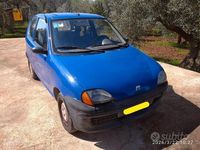 Usata Fiat Seicento 2001 Blu Utilitaria