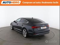 Usata Audi A5 Sport 190 CV (139 kW) 2018 Grigio Coupé