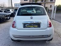 Usata Fiat 500 Lounge 95 CV (69 kW) 2010 Bianco Berlina