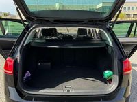 Usata VW Golf VII Comfortline 110 CV (80 kW) 2015 Nero Station wagon