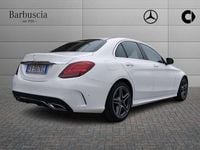 Usata Mercedes C220 Premium 194 CV (142 kW) 2019 Bianco Berlina