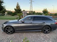 Usata Mercedes C220 170 CV (125 kW) 2016 Grigio Station wagon