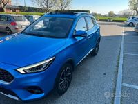 Usata MG ZS Luxury 111 CV (81 kW) 2021 Blu/azzurro SUV