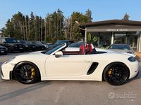 Usata Porsche 718 Spyder 420 CV (308 kW) 2019 Bianco Cabrio