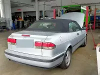 Usata Saab 9-3 Cabriolet 154 CV (113 kW) 1999 Grigio Cabrio