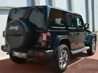 Usata Jeep Wrangler Unlimited Sahara 200 CV (147 kW) 2019 Nero SUV