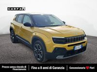 Usata Jeep Avenger Summit 110 CV (80 kW) 2024 Giallo SUV